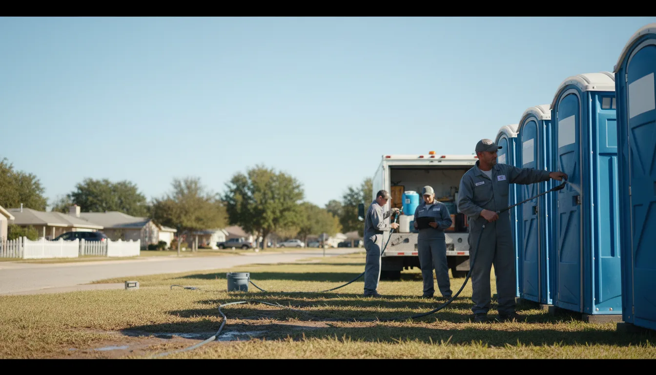 Long-Term Portable Toilet Rental in Douglas, OK near me